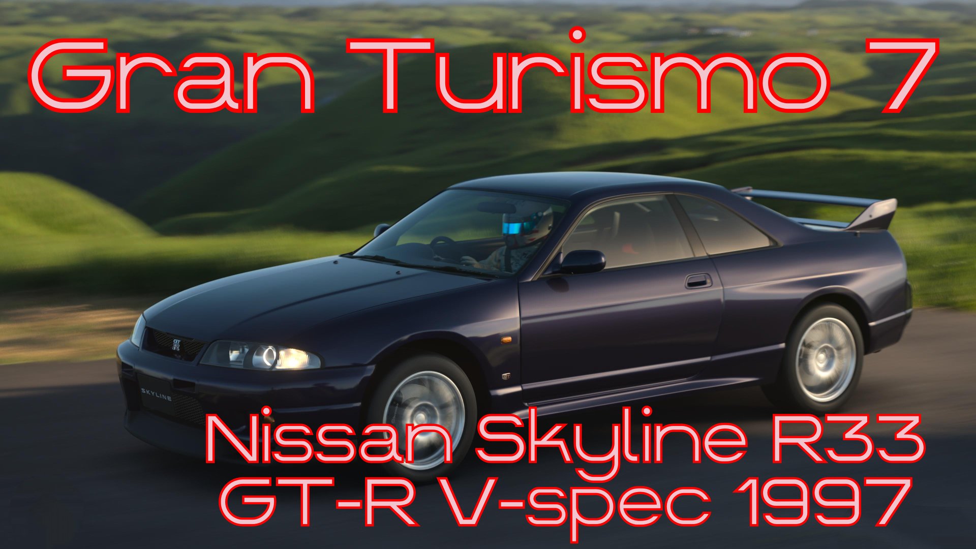 Nissan Skyline R33 GT-R V-spec 1997 — лучший японский дорожный истребитель в мире Gran Turismo 7 🌍 смотреть онлайн