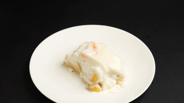 MISCHE die Banane mit den Keksen! Jeder sucht nach diesem Rezept! Dessert ohne Backen.