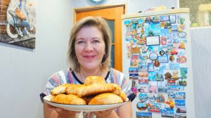 Домашние пирожки из духовки/Сказочная зимняя красота на улице