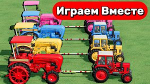 МУЛЬТИКИ ПРО ТРАКТОРЫ И МАШИНКИ НА ФЕРМЕ ДЛЯ ДЕТЕЙ 🚜🚜 МИНИ ТРАКТОР ПОРШ ПРОТИВ СТРАХЫ ТРАКТОРОВ