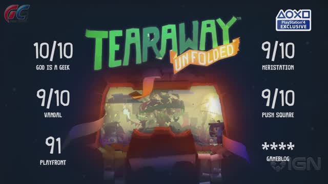 Tearaway Unfolded – Трейлер игры