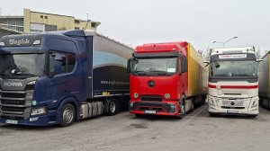 ЕВРОПА ДАЛНОБОЙ! Великая тройка марок тягачей: SCANIA, MERCEDES, VOLVO. За кого голосуем? ))