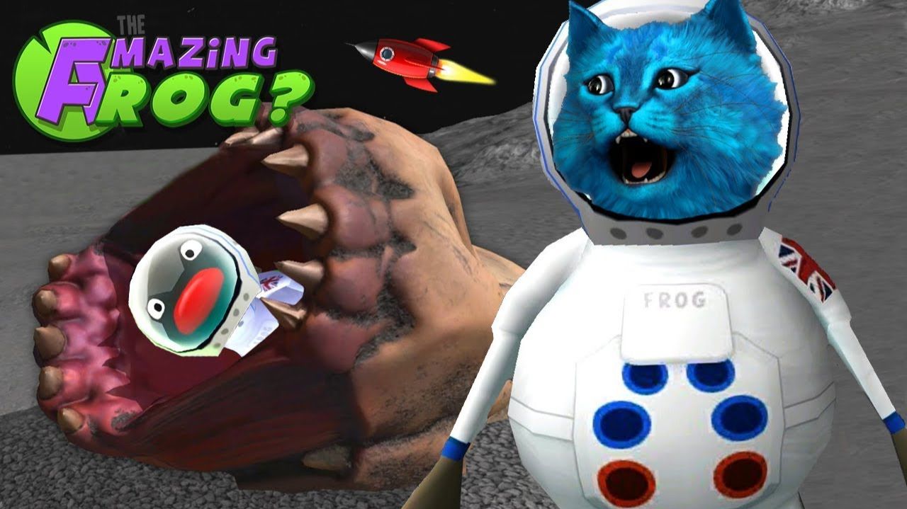 УДИВИТЕЛЬНАЯ ЛЯГУШКА ПЕРДУШКА ПОЛЕТЕЛА В КОСМОС Развлекательный летсплей amazing frog КОТЁНОК ЛАЙК смотреть онлайн