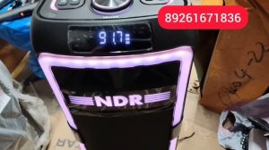 ЛУЧШАЯ КОЛОНКА ДЛЯ КАРАОКЕ С 2 МИКРОФОНАМИ 🔥 Напольная Мощная Колонка для Кафе и Дачи ✅ Мини обзор