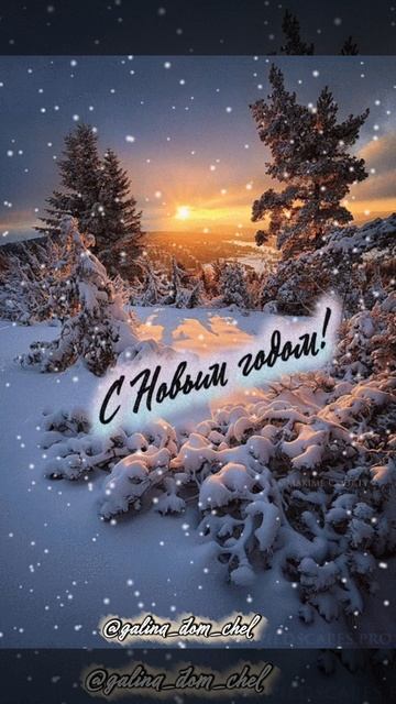 Поздравление с Новым годом (музыкальная открытка)