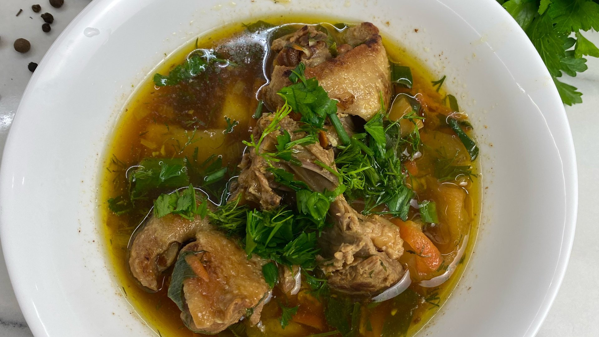 Соус из утки. Ужин. смотреть онлайн