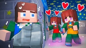 ДЖЕЙ ДЖЕЙ в КАМУФЛЯЖЕ против "ПРОКЛЯТЫХ любовью девушек" - ИГРА в КАЛЬМАРА