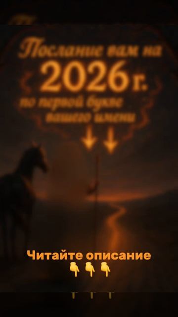 Послание вам на 2026 год .По первой букве вашего имени .ЧИТАЙТЕ ОПИСАНИЕ 👇👇👇 смотреть онлайн