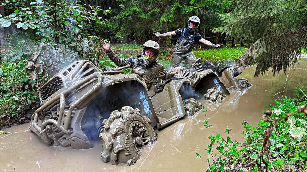 АДСКИЙ ОФФРОАД НА ЛИТРОВЫХ КВАДРОЦИКЛАХ смотреть онлайн