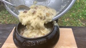 Бабка в печи