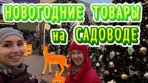 САДОВОД: новогодний базар🎄// Цены ниже, чем в магазинах 🤫 Елки, Гирлянды и ВСЁ ДЛЯ ПРАЗДНИКА 🤩