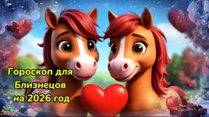 Гороскоп для Близнецов на 2026 год. Гороскоп на 2026 год. Гороскоп для Близнецов в год Лошади.