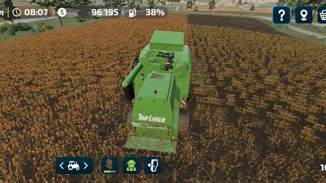 УБОРОЧНАЯ СОРГИ НОВОЙ КУЛЬТУРЫ ПОЛЕ 1 FARMING SIMULATOR 23 смотреть онлайн
