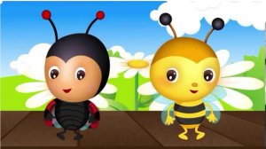 Пчела жу-жу-жу, песни для малышей.