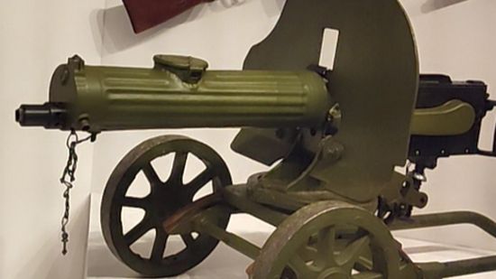 Станковый пулемет системы Максима смотреть онлайн