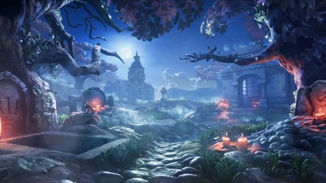 Тишина - Расслабляющая мрачная музыка, атмосфера кладбища и мертвых, фоновая музыка