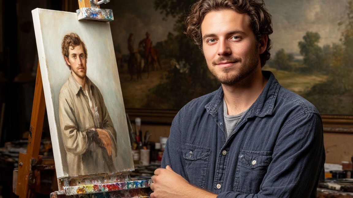 ©Поэт-художник. Сергей Весенин-стихи смотреть онлайн