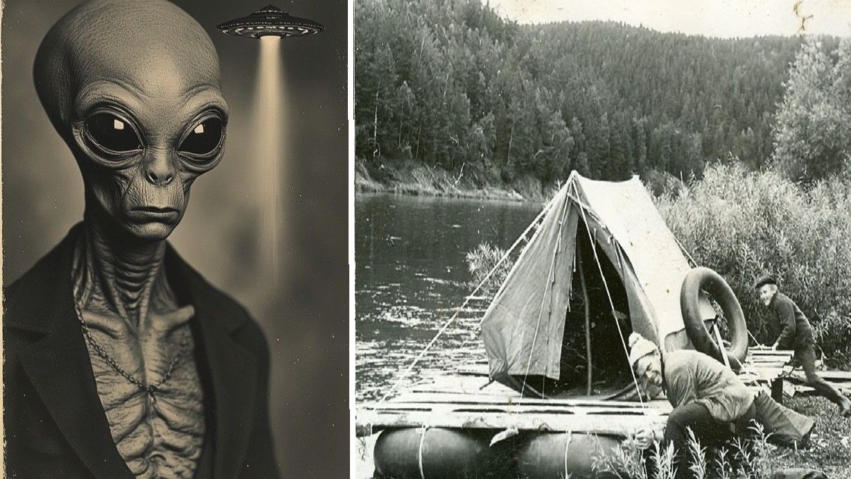 Строители БАМа видели посадку в тайге странного аппарата смотреть онлайн