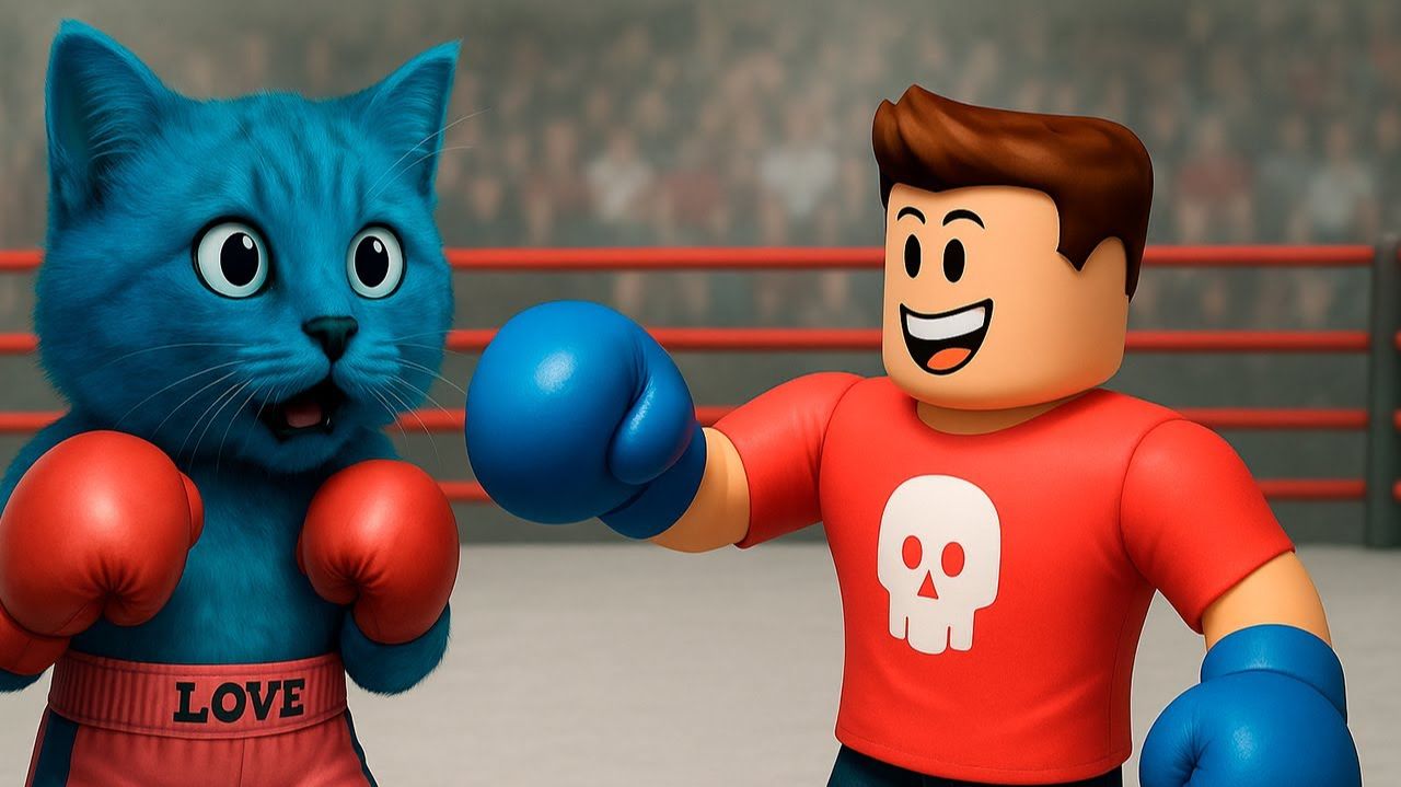 Я ПРОДОЛЖАЮ КАЧАТЬСЯ #2 БОКС СИМУЛЯТОР КАЧКА в РОБЛОКС КОТЁНОК ЛАЙК Roblox Boxing Simulator смотреть онлайн