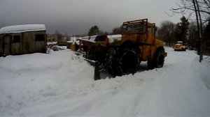 Чистка снега