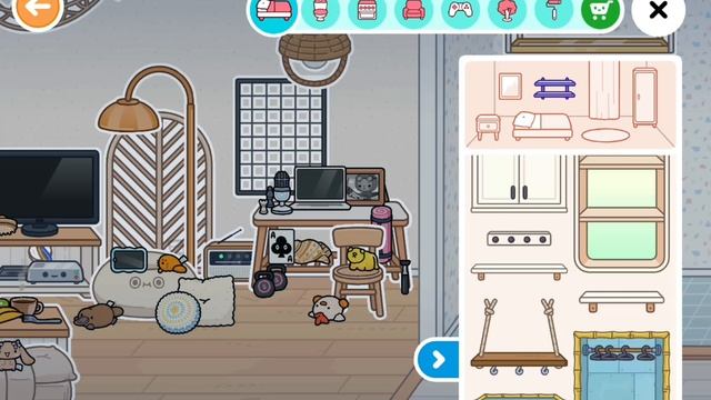 обустройство второго этажа дома в тока бока#Zlata смотреть онлайн