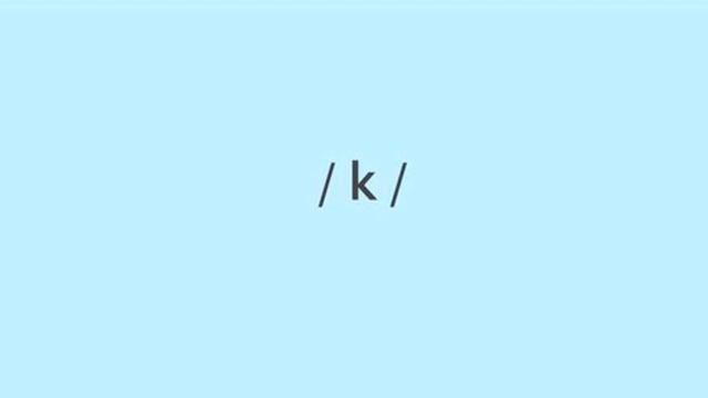 English sound [k] смотреть онлайн