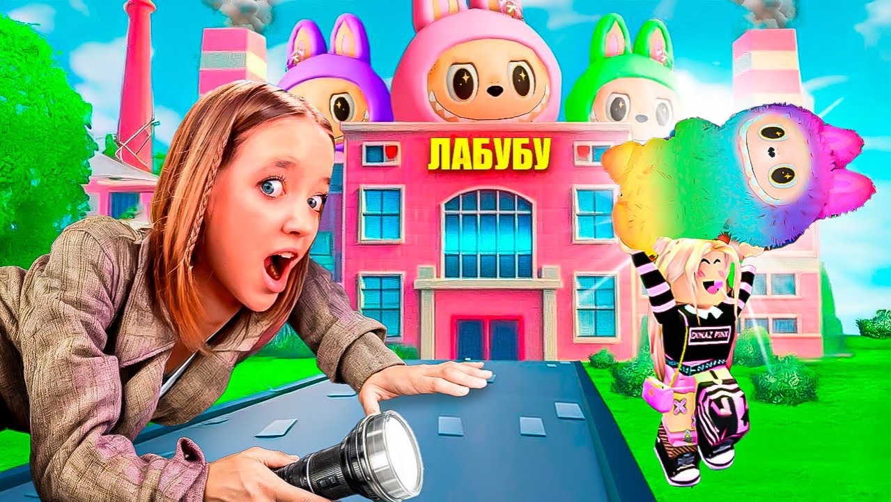 ОХОТА НА ЛАБУБУ В РОБЛОКС! КВИНКА НАШЛА СЕКРЕТНУЮ ЛАБУБУ! смотреть онлайн