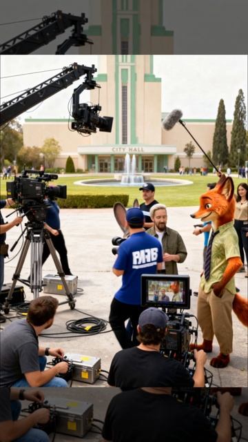 Обожаем всей семьёй этот мультик, на ровне с сувидом. А тут и на съёмки попал. #зверополис2 #юморок смотреть онлайн