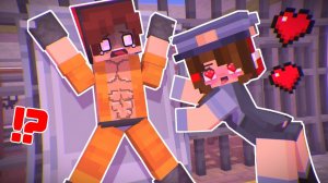 Сестра Джей Джей нашла свою ЛЮБОВЬ в ТЮРЬМЕ!？ Тюремный челлендж - Анимация для Майнкрафт