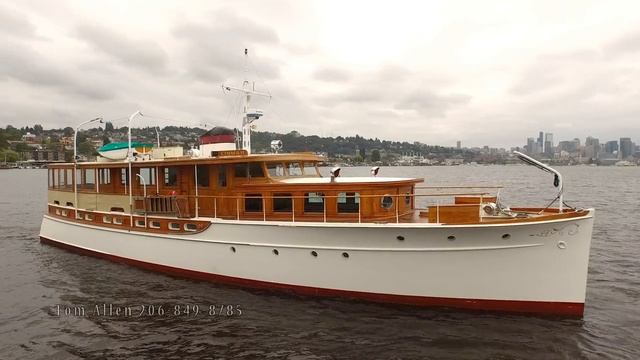 Классическая моторная яхта Linmar