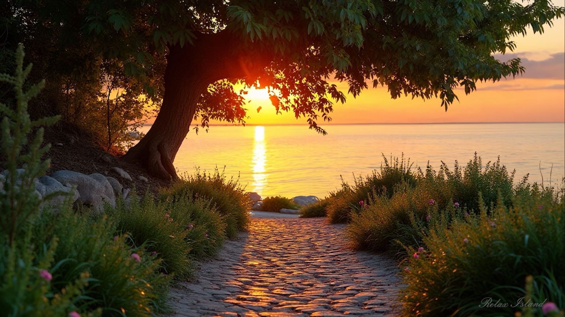 БЕЗУМНО КРАСИВАЯ УСПОКАИВАЮЩАЯ МУЗЫКА ДЛЯ СНА 🎵 РАССЛАБЛЯЮЩАЯ МУЗЫКА ДЛЯ ДУШИ ПОД СЕНЬЮ ДРЕВА смотреть онлайн