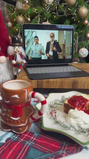 Вкусный завтрак под прикольный сериал Олдскул