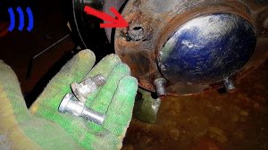 Пришлось менять шпильку не снимая тормозной диск на ШЕВРОЛЕ НИВЕ, НИВЕ ТРЕВЕЛ из-за колёсной гайки