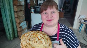 ПРОСТАЯ ЖИЗНЬ 45 //С УТРА ПОРАНЬШЕ СТРЯПАЕМ БЛИНЫ // ВЫХОДНОЙ ДЕНЕК