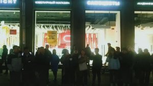 Живые встречи - живые эмоции!  #поёмсАлинойГерц  песня «Катюша» скрипачка и певица Алина Герц