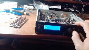 Работа ДПФ-6 в трансивере Роса