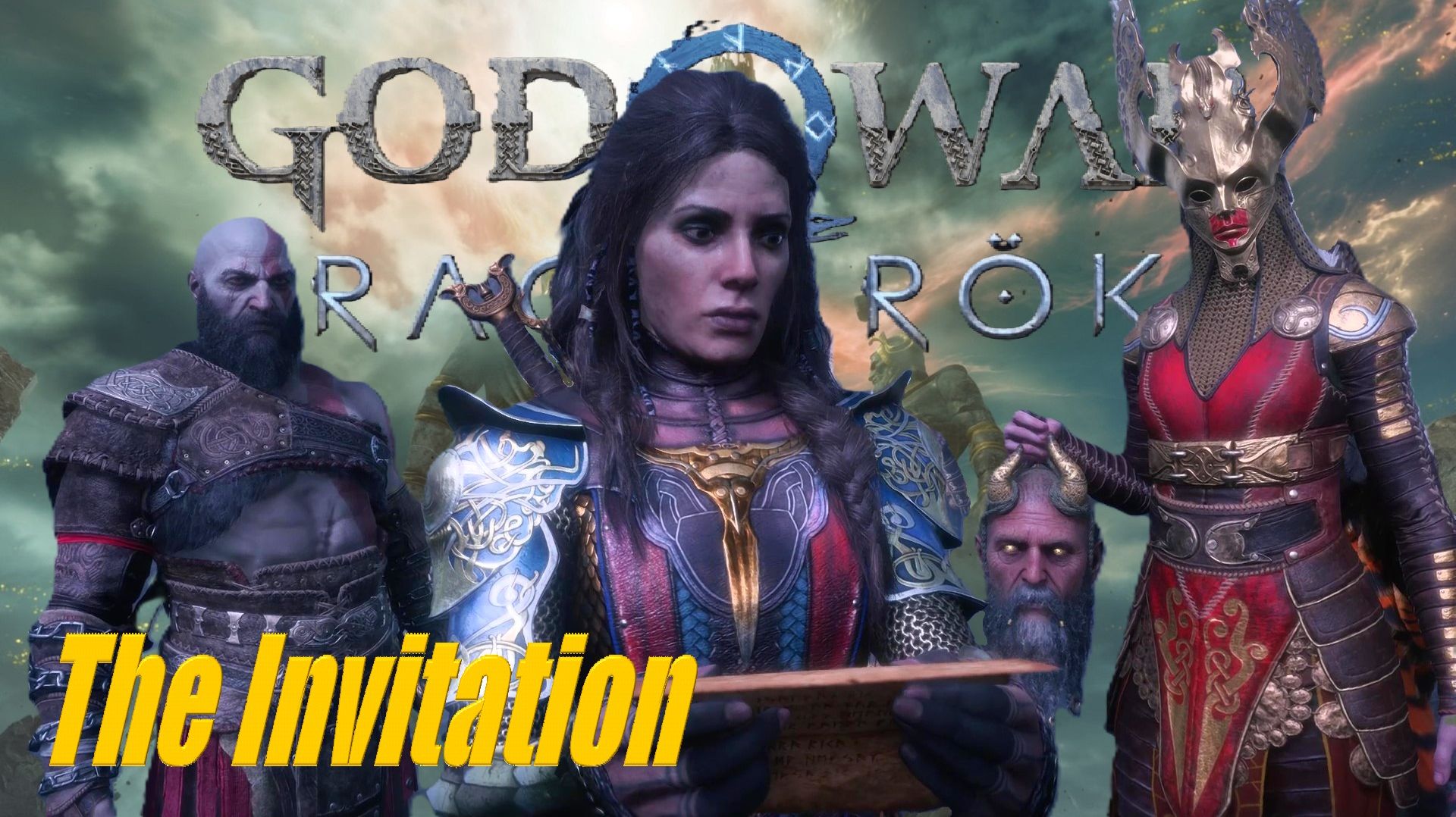 The Invitation God of War Ragnarök DLC Valhalla смотреть онлайн