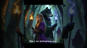 Мрачные сказки - Ведьма и Волк.