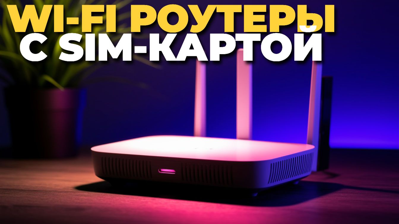 Лучшие 4G-роутеры с SIM-картой смотреть онлайн