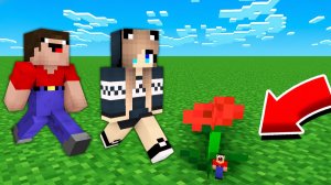 2 НУБА И ДЕВУШКА ПРО ИГРАЮТ В ПРЯТКИ В 1 БЛОК В МАЙНКРАФТ