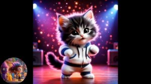 Зажигательные танцы с котиками. Мультики для детей.