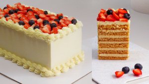 Роскошный Праздничный торт/ Большой-потому что быстро съедается