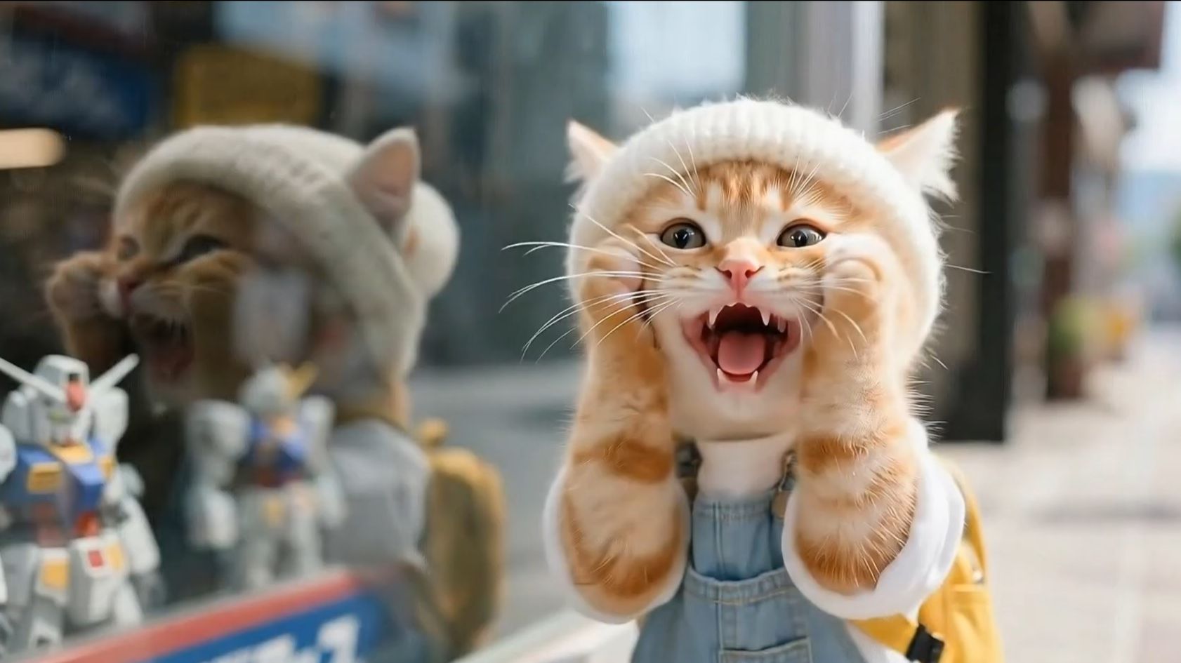 💕Котёнок Рыжик хочет купить робота Марс 💕, Мама-кошка решает задачу на 100 баллов | Смешные смотреть онлайн