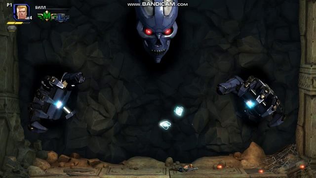 Contra Operation Galuga ДЯДЯ БИЛ ОГРОМНОГО РОБАТА УБИЛ смотреть онлайн