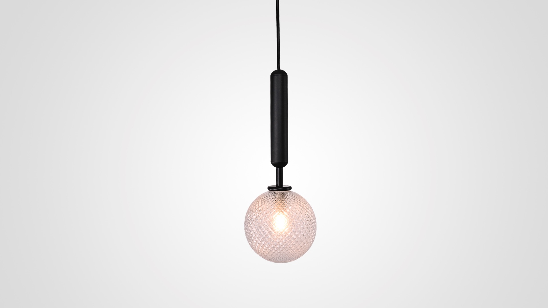 Подвесной светильник RAFFIN BlackTransparen