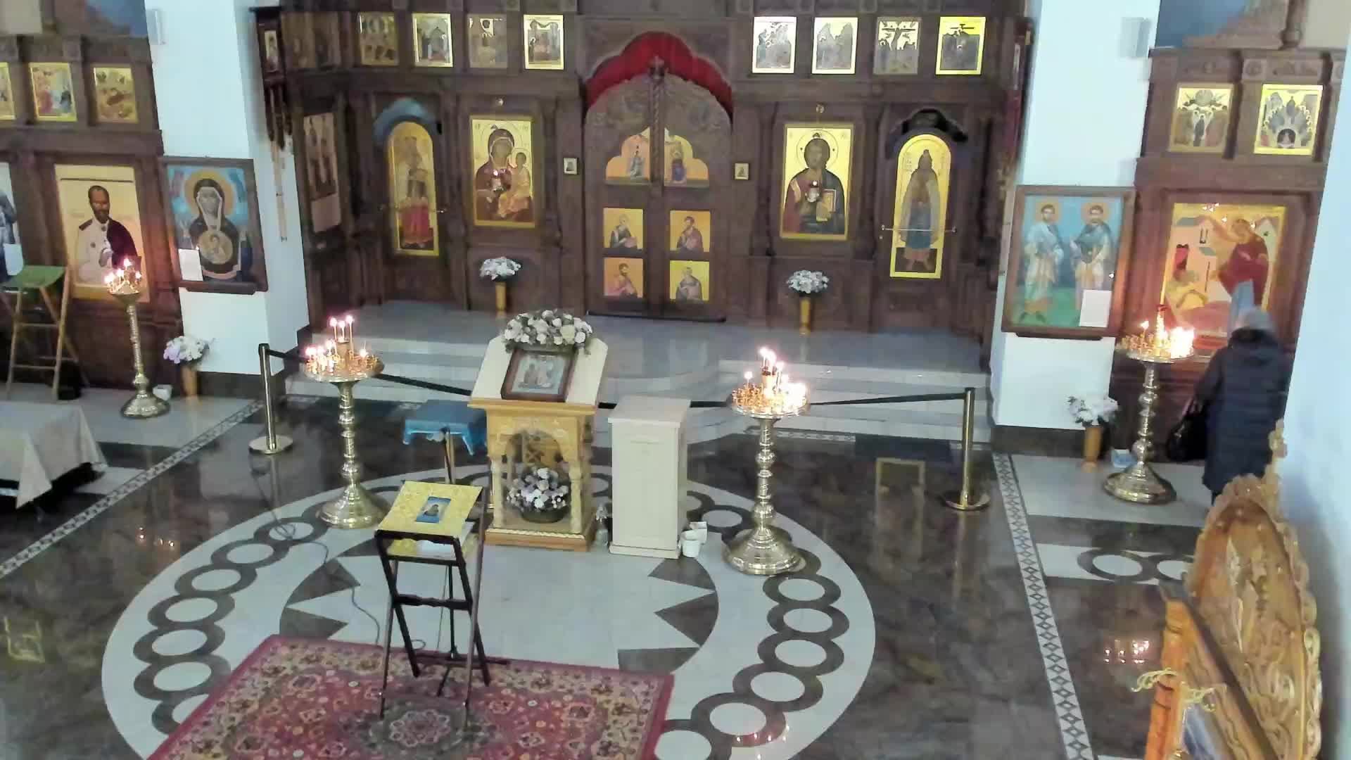 Чтение акафиста Богородице за воинов. 07.12.2025г. смотреть онлайн