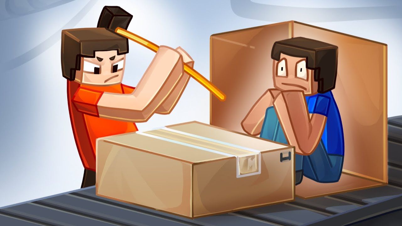 ГЕНИЙ СПРЯТАЛСЯ В КОРОБКЕ!!! УГАРНЫЕ ПРЯТКИ С РАЗРУШЕНИЯМИ!!! смотреть онлайн