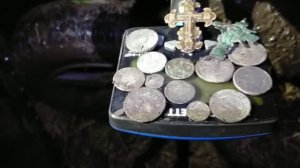 ШИКАРНЫЕ НАХОДКИ НА ГЛУБОКОЙ РАСПАШКЕ!!!РЕДКИЙ КРЕСТ И МОНЕТЫ С Garrett Vortex VX9!!!