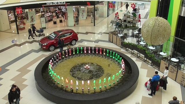 Гипноз. Релакс. Фонтан в торговом центре. г. Тюмень смотреть онлайн