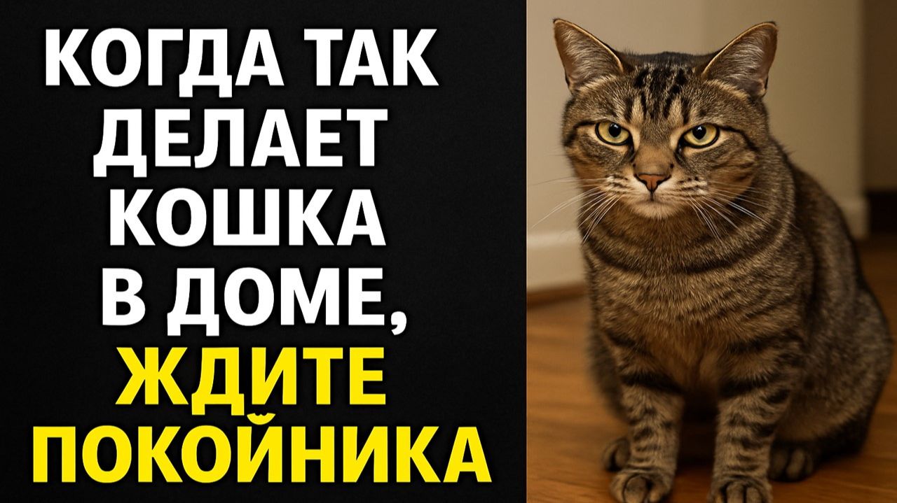 Куда ложится кошка, когда надвигается беда: тревожный сигнал, который все игнорируют. Приметы смотреть онлайн